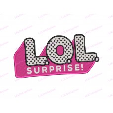 Logo LOL Dolls Surprise Fill Embroidery Design
